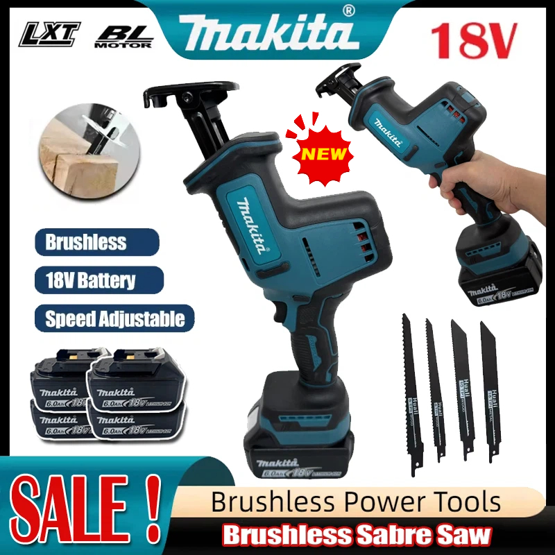 Power Tools Woodworking - 2026 Makita Cordless Brushless Reciprocating Saw