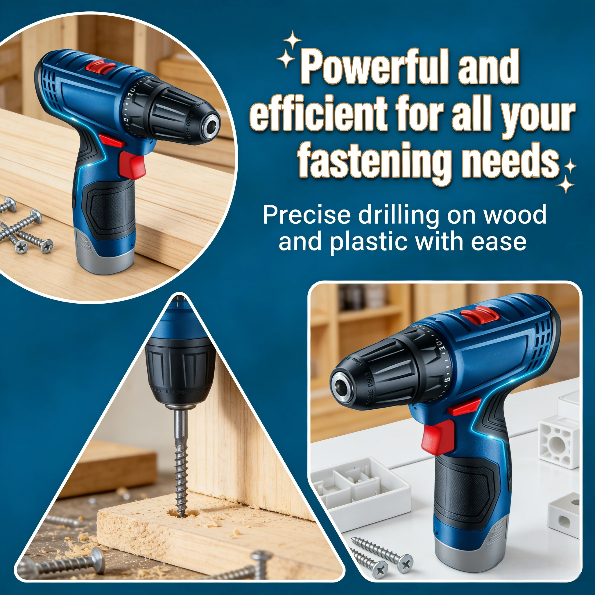 Impact Driver Cordless - Bosch Electric Drill GSR 120-LI 12V