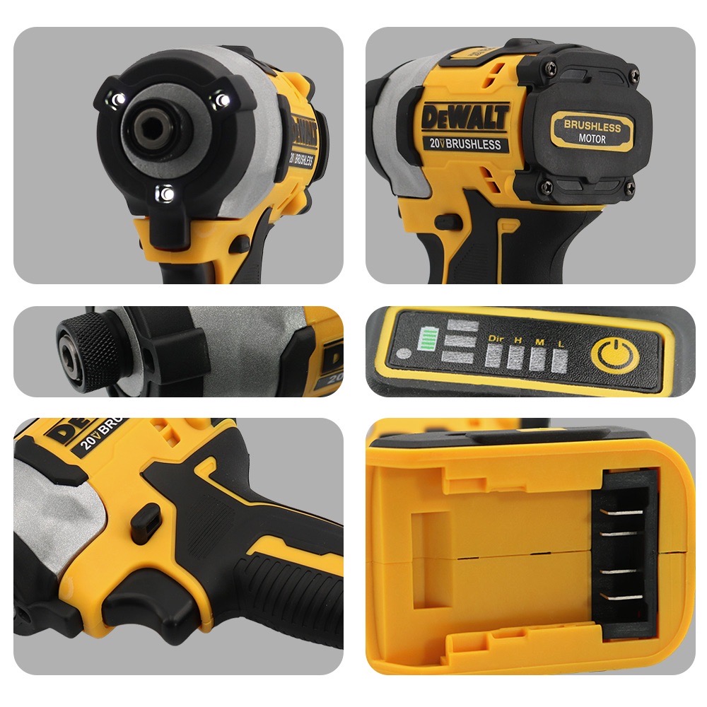 Dewalt DCF850 Wireless Brushle - đánh giá và giá Impact Driver Cordless