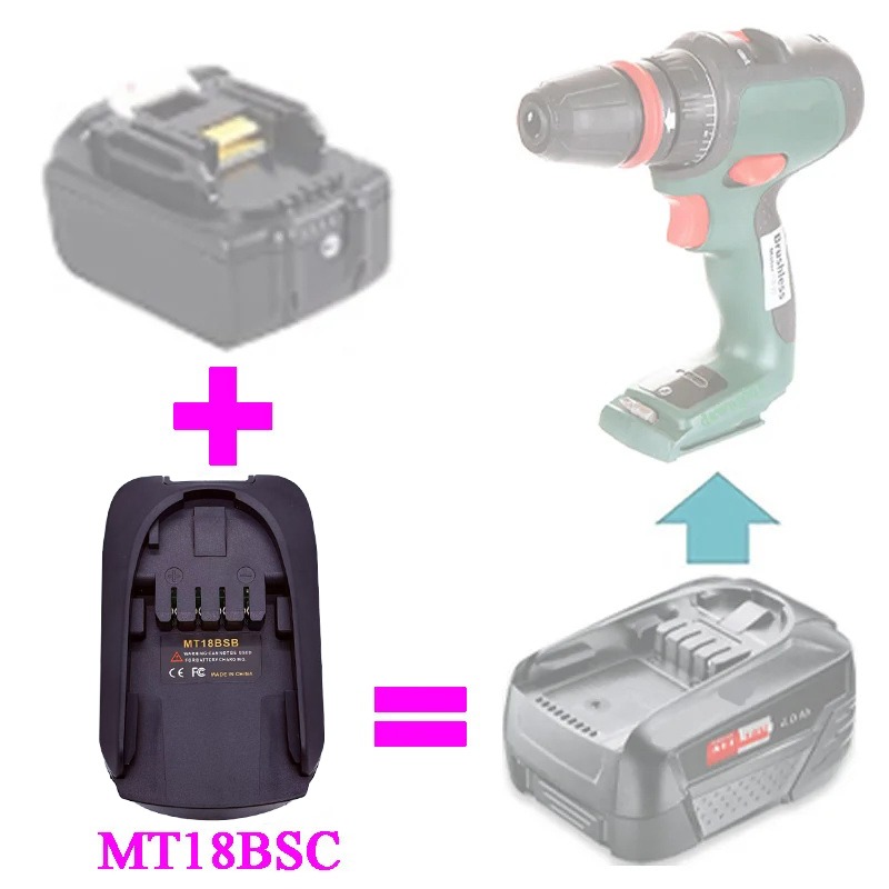 ALASICKA MT18BSB Battery Adapt - đánh giá và giá Power Tools Battery Adapter