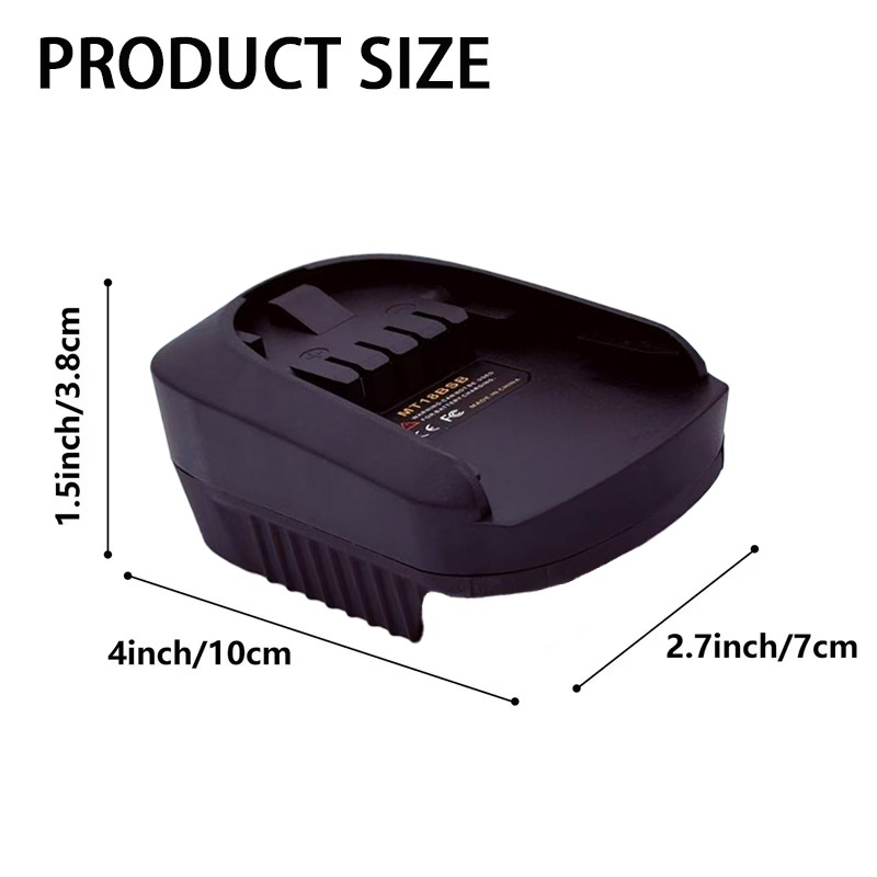 ALASICKA MT18BSB Battery Adapt - đánh giá và giá Power Tools Battery Adapter