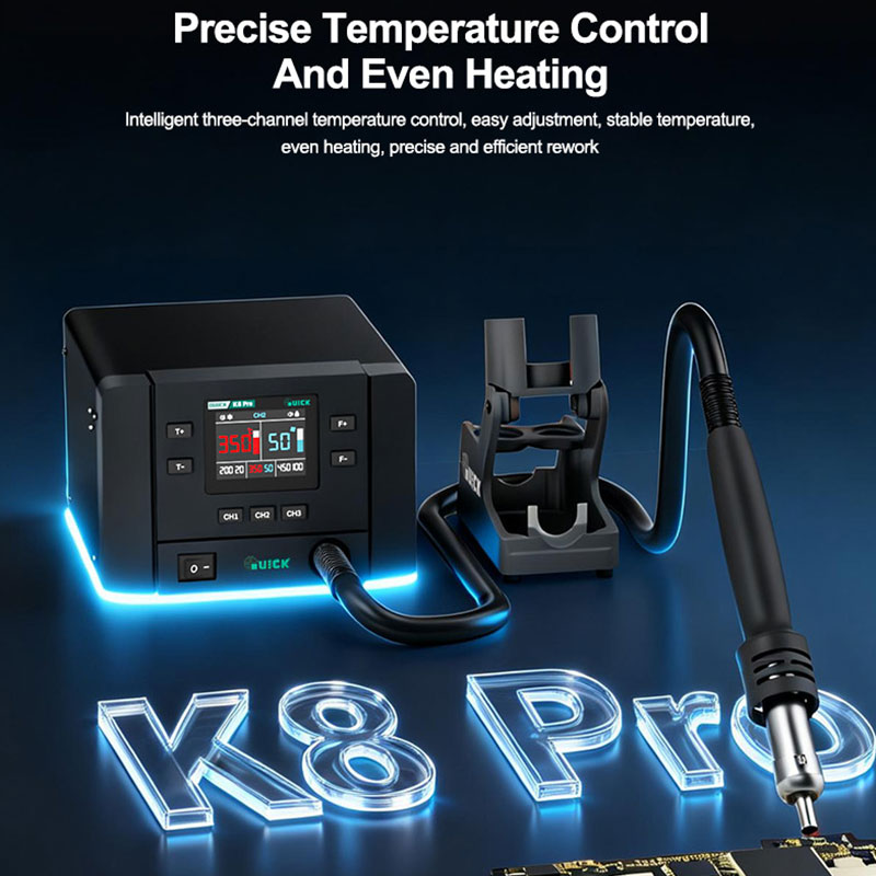 QUICK K8 Pro Intelligent Hot A - đánh giá và giá Power Tools Pro