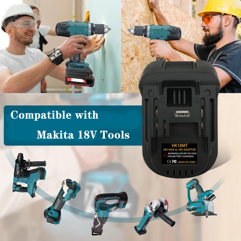 ALASICKA Battery Adapter HK18M - đánh giá và giá Power Tools Battery Adapter