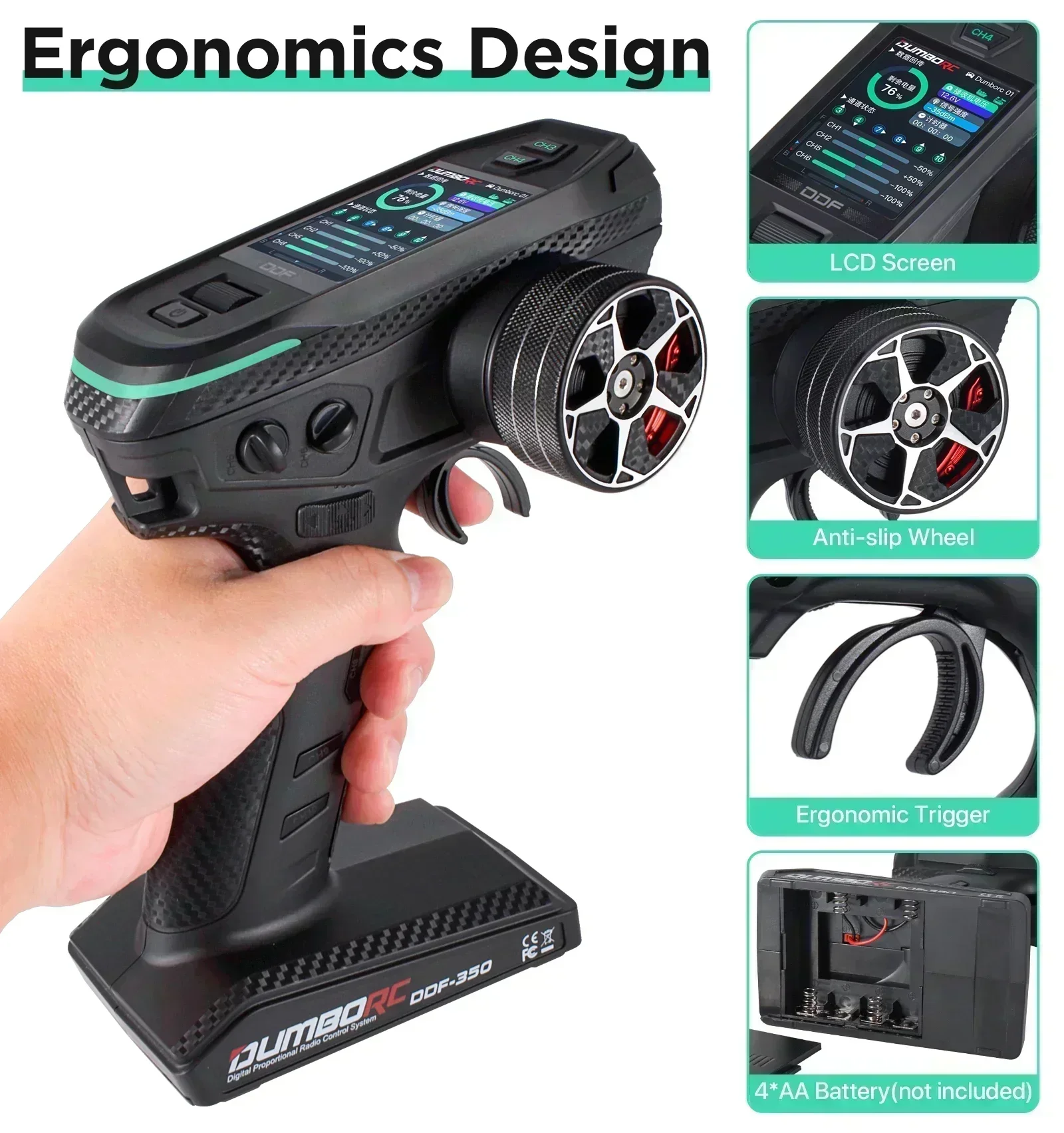DUMBORC DDF-350 10CH RC Remote - đánh giá và giá Impact Driver Cordless