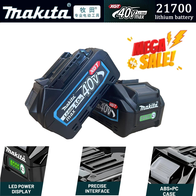 100% NEW  Makita 40V Max 5.0Ah - đánh giá và giá Makita Power Tools Xgt