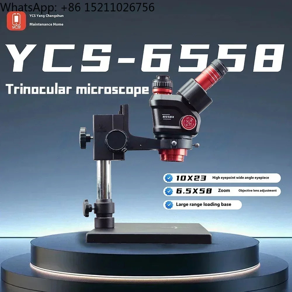 YCS 6558S HD Trinocular Micros - đánh giá và giá Power Tools Zoom