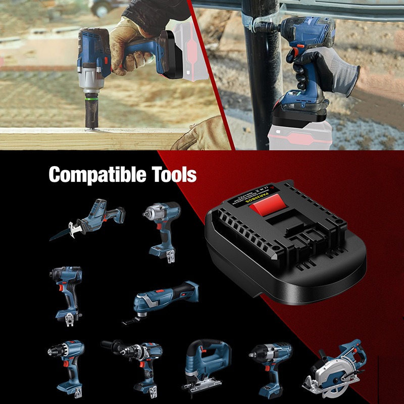 HAKSINKY PAR20BOS Power Tool B - đánh giá và giá Power Tools Battery Adapter