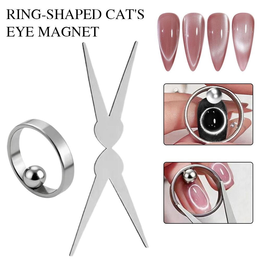 Nail Art Hollow Cat Eye Round  - đánh giá và giá Power Tools Cat