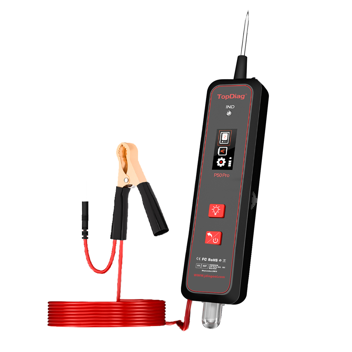 P50 PRO Car Circuit Tester Pow - đánh giá và giá Power Tools Pro