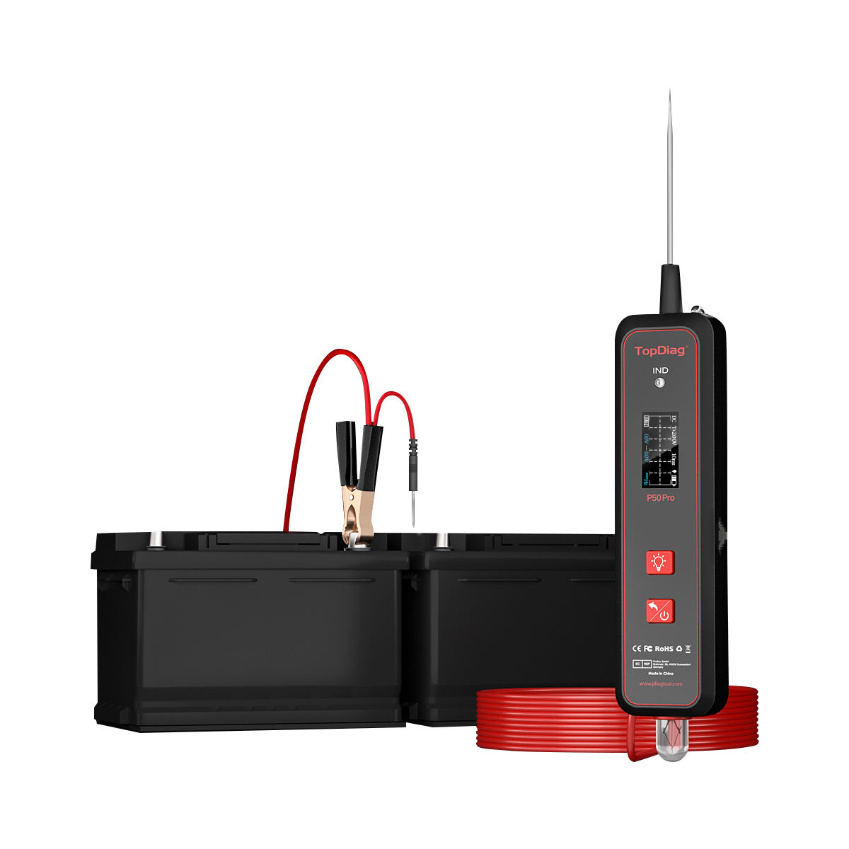 P50 PRO Car Circuit Tester Pow - đánh giá và giá Power Tools Pro
