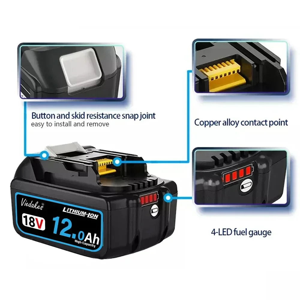 durable 18V 8Ah Rechargeable B - đánh giá và giá Power Z Tools