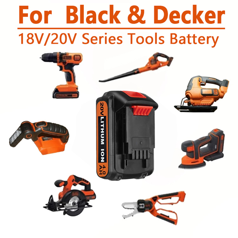 18V 3.0Ah 8.0Ah BL2018 Replace - đánh giá và giá Black+Decker Tool 20V Max