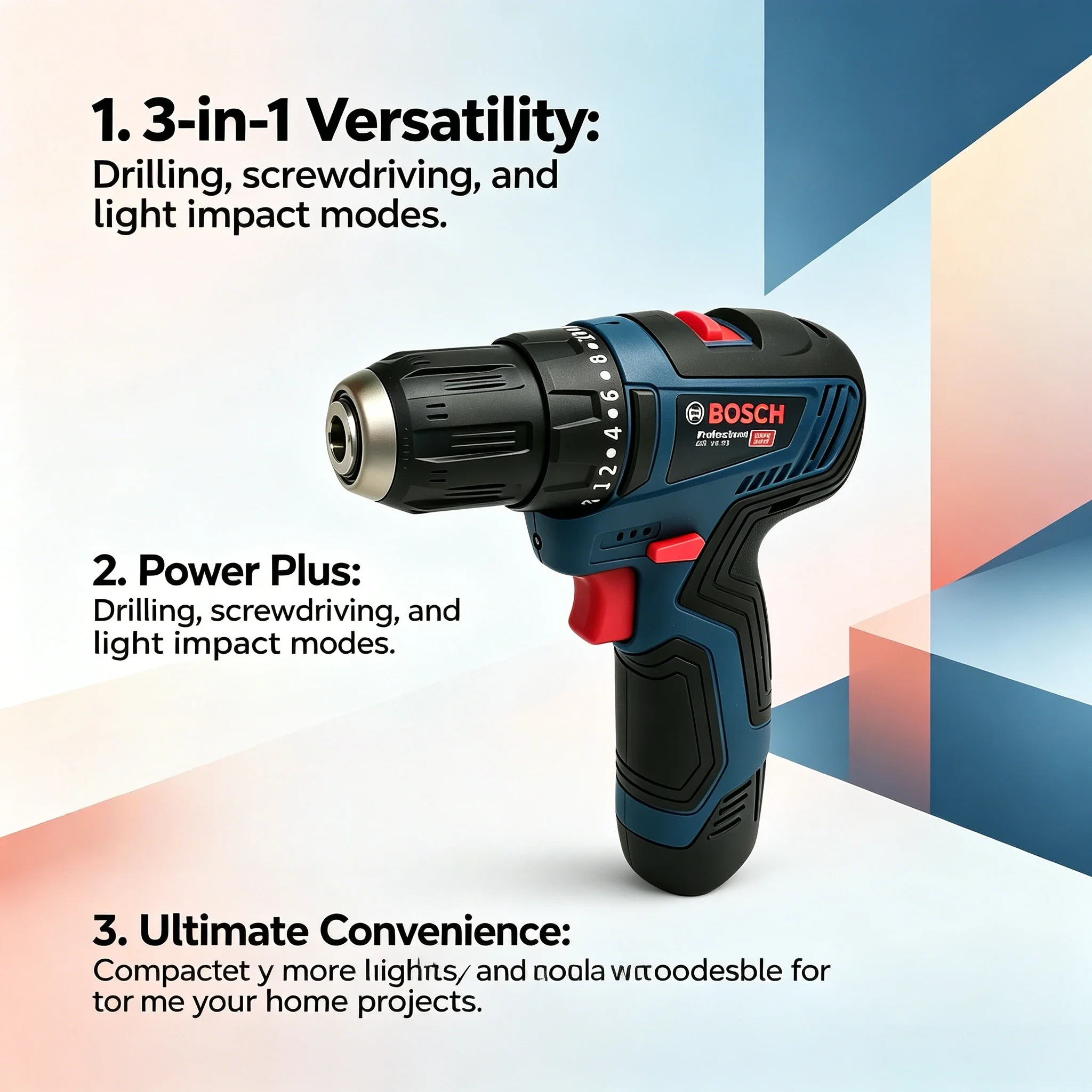 Bosch-GSB 12V-30 Professional  - đánh giá và giá Impact Driver Cordless