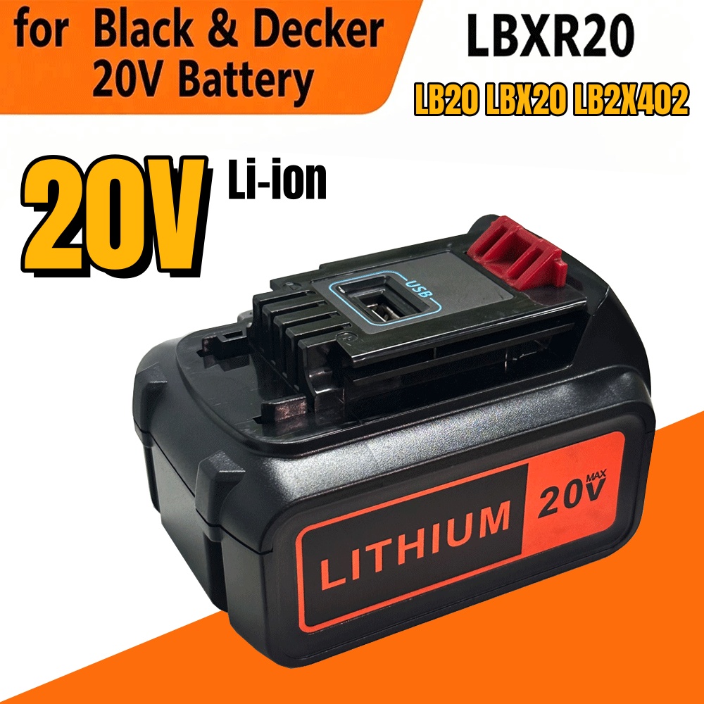 🏗️ 20V 8Ah LBX20 Replacement f - đánh giá và giá Black+Decker Tool 20V Max