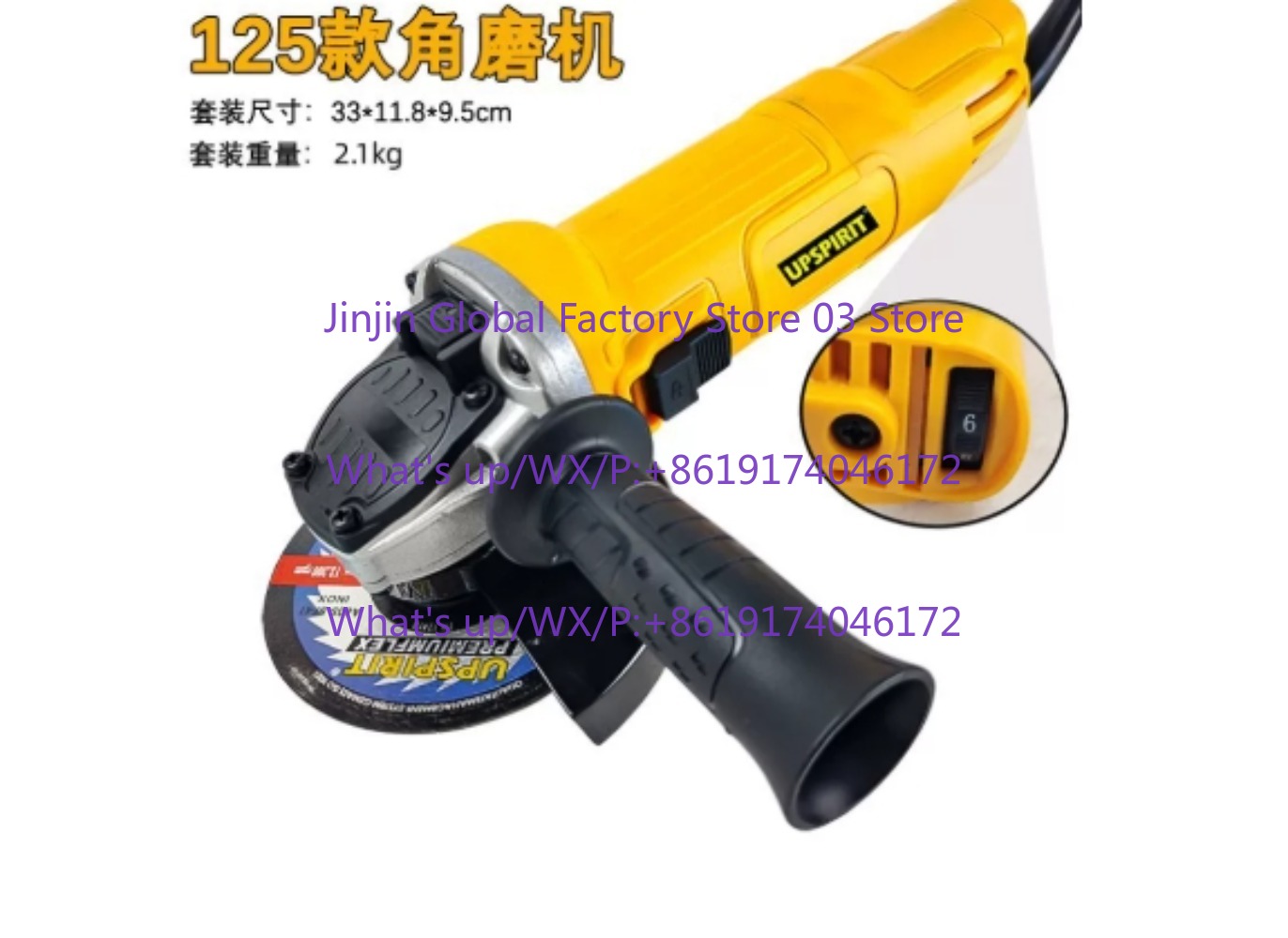 Electric Angle grinder 125mm 1 - đánh giá và giá Power Tools Woodworking
