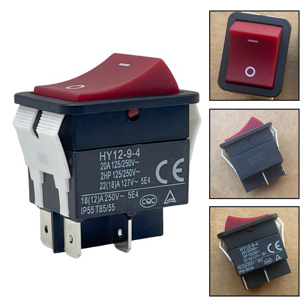 HY12-9-4 Rocker Switch 20A AC2 - đánh giá và giá Power Tools Woodworking