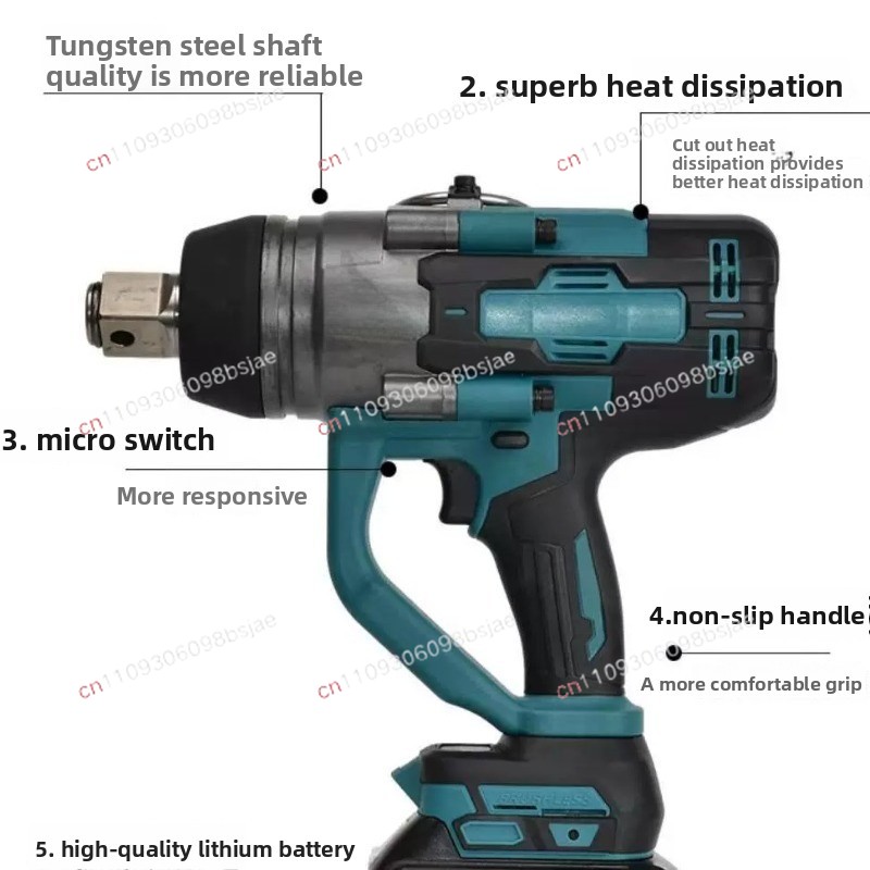 Impact Wrench, Cordless, Brush - đánh giá và giá Impact Driver Cordless