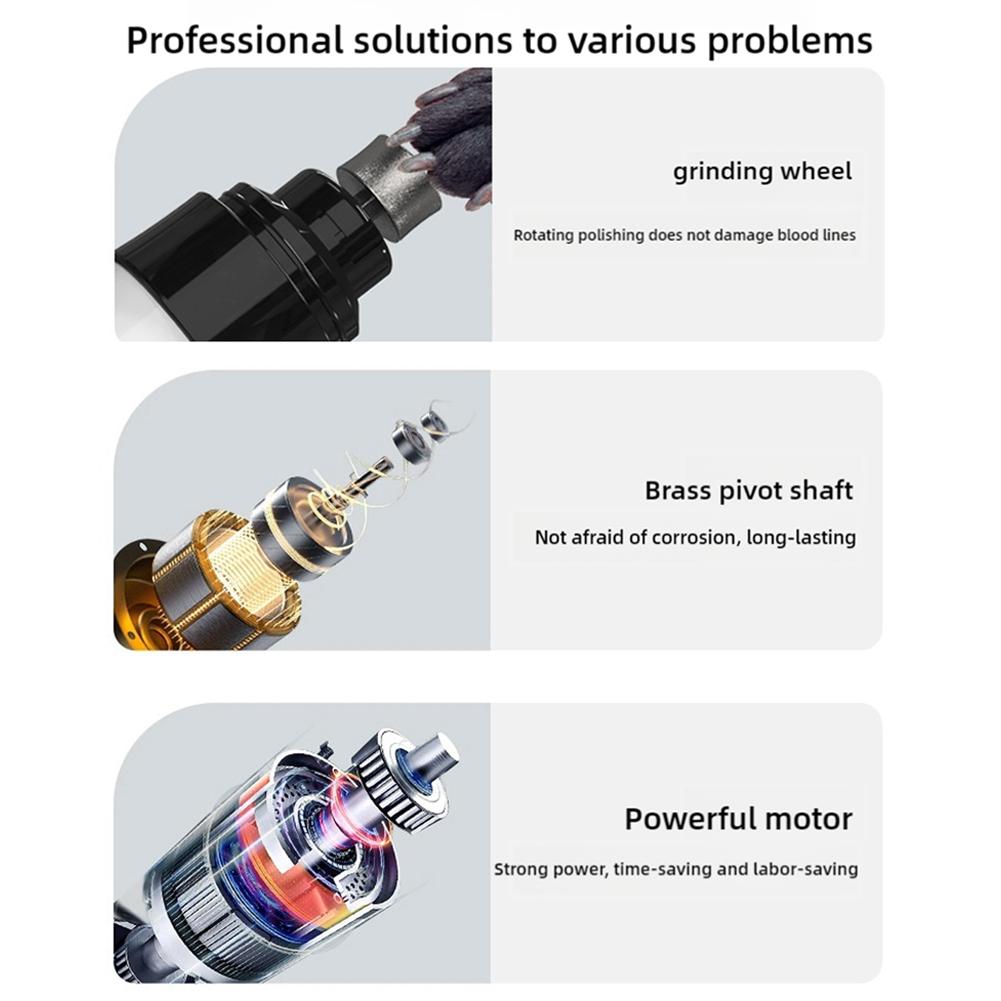 Pet Nail Trinder Quiet Electri - đánh giá và giá Power Tools Cat